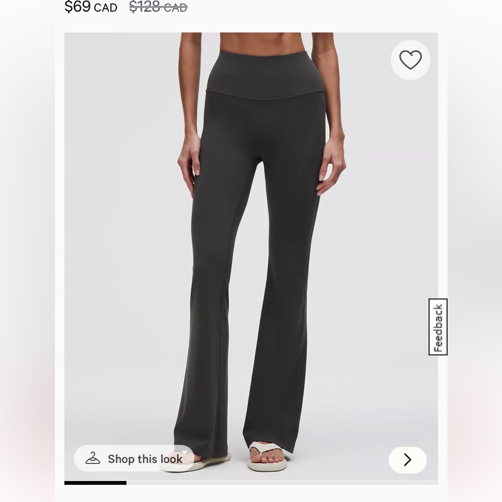 Lululemon Groove Nulu Super-High-Rise Flared Pant
Regular